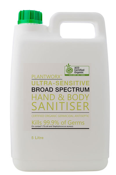 Picture of Hand & Body Ultra-Sensitive GEL Sanitiser 5 Litre